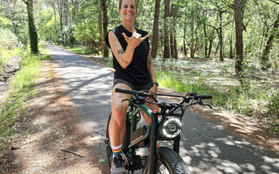 Laure Manaudou – égérie Aevon Bikes